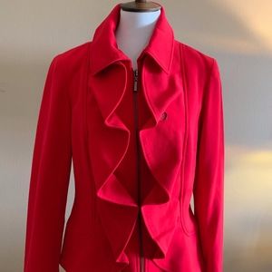 Tribal Red Medium Weight Jacket